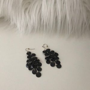 Black earrings